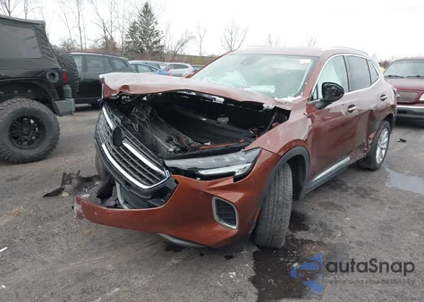 2021 Buick Envision Fwd Preferred z USA, uszkodzony, nr VIN LRBAZLR4XMD041962